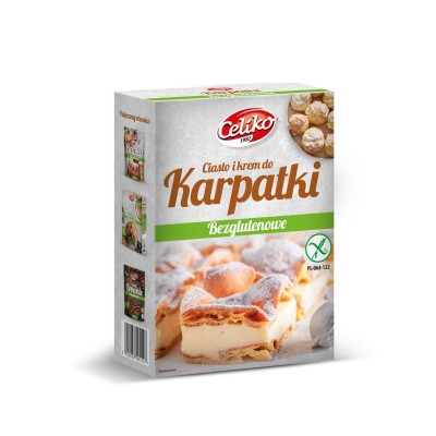 Ciasto i krem do karpatki 300g CELIKO