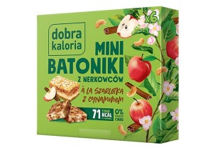 Mini batoniki z nerkowców a'la szarlotka 102g DOBRA KALORIA