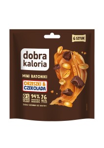 Mini batoniki orzeszki & czekolada 108g DOBRA KALORIA