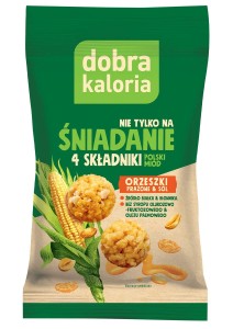 Kulki Śniadanie orzeszki prażone i sól 32g DOBRA KALORIA