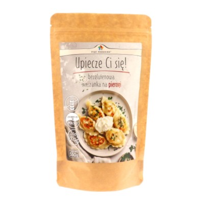 Mieszanka na pierogi bezglutenowe 550g PIĘĆ PRZEMIAN