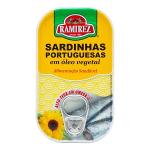 Sardynki w oleju roślinnym 125 g RAMIREZ Portugalskie