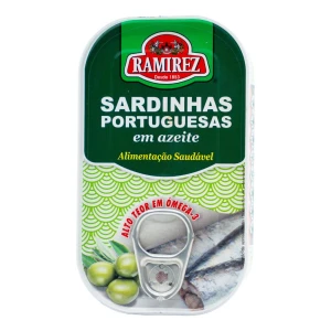 Sardynki w oliwie z oliwek 125 g RAMIREZ Portugalskie sardynki