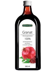 sok GRANAT 100% bez cukru 500ml Premium Rosa