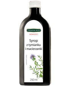 Syrop z tymianku i macierzanki 250 ml Premium Rosa