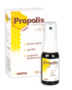 KROPLE propolisowe do rozpylania 20ml Bartpol