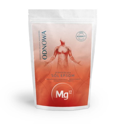 Sól do kąpieli Epsom 100% kizeryt 1kg Mg12