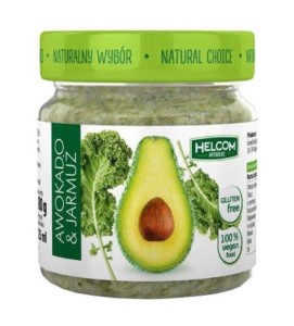 Pasta awokado jarmuż bezglutenowa 180g Helcom