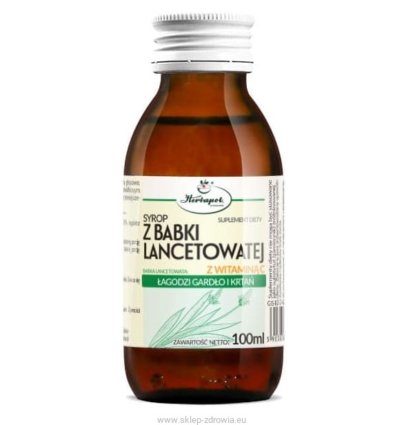 syrop z babki lancetowatej Herbapol Kraków.jpg