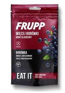 Borówka owoce liofilizowane Frupp 15g Celiko