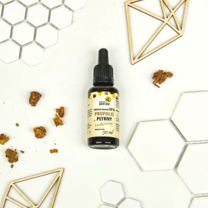Propolis płynny BEZALKOHOLOWY ekstrakt 30% 30ml Bartnik