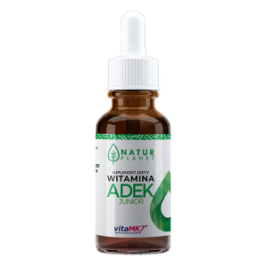 witaminy A+D+E+K JUNIOR ADEK dla dzieci krople 30ml NaturPlanet