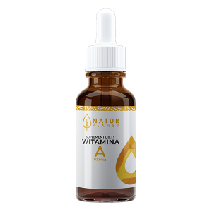 witamina A 800mcg krople 30ml NaturPlanet