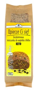 Mieszanka na KETO CHLEB bezglutenowa 250g Pięć Przemian