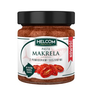 Pasta rybna MAKRELA z suszonymi pomidorami 180g Helcom