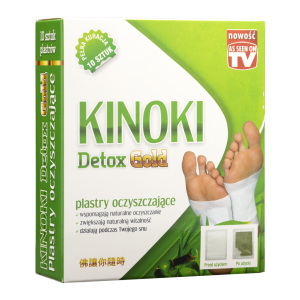 Plastry oczyszczające Detox Kinoki 10szt. Aura Herbals