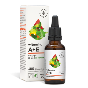 Witamina A+E 30ml krople Aura Herbals