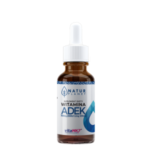 ADEK witaminy A+D+E+K 30ml KROPLE NaturPlanet