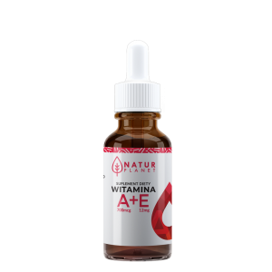 witaminy A+E  30ml KROPLE NaturPlanet